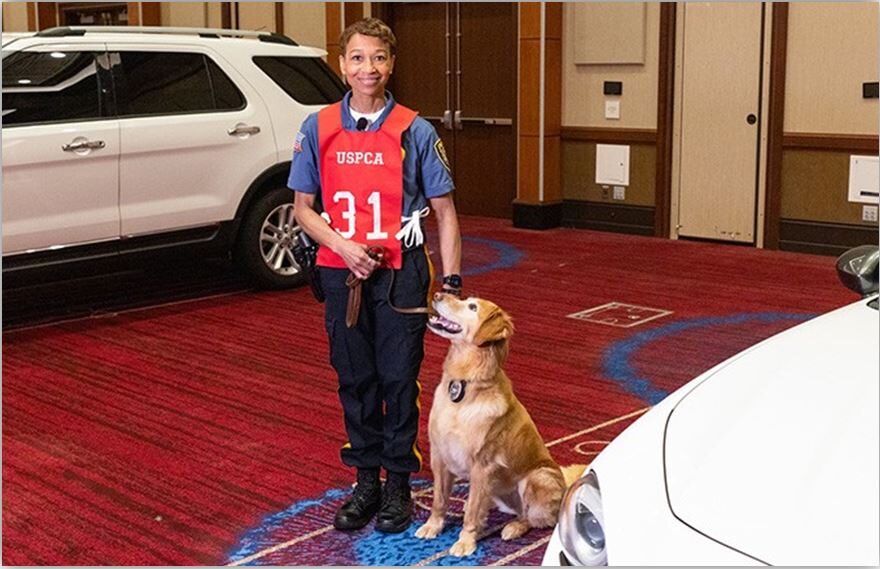 Stockton K-9 team sniffs out perfection